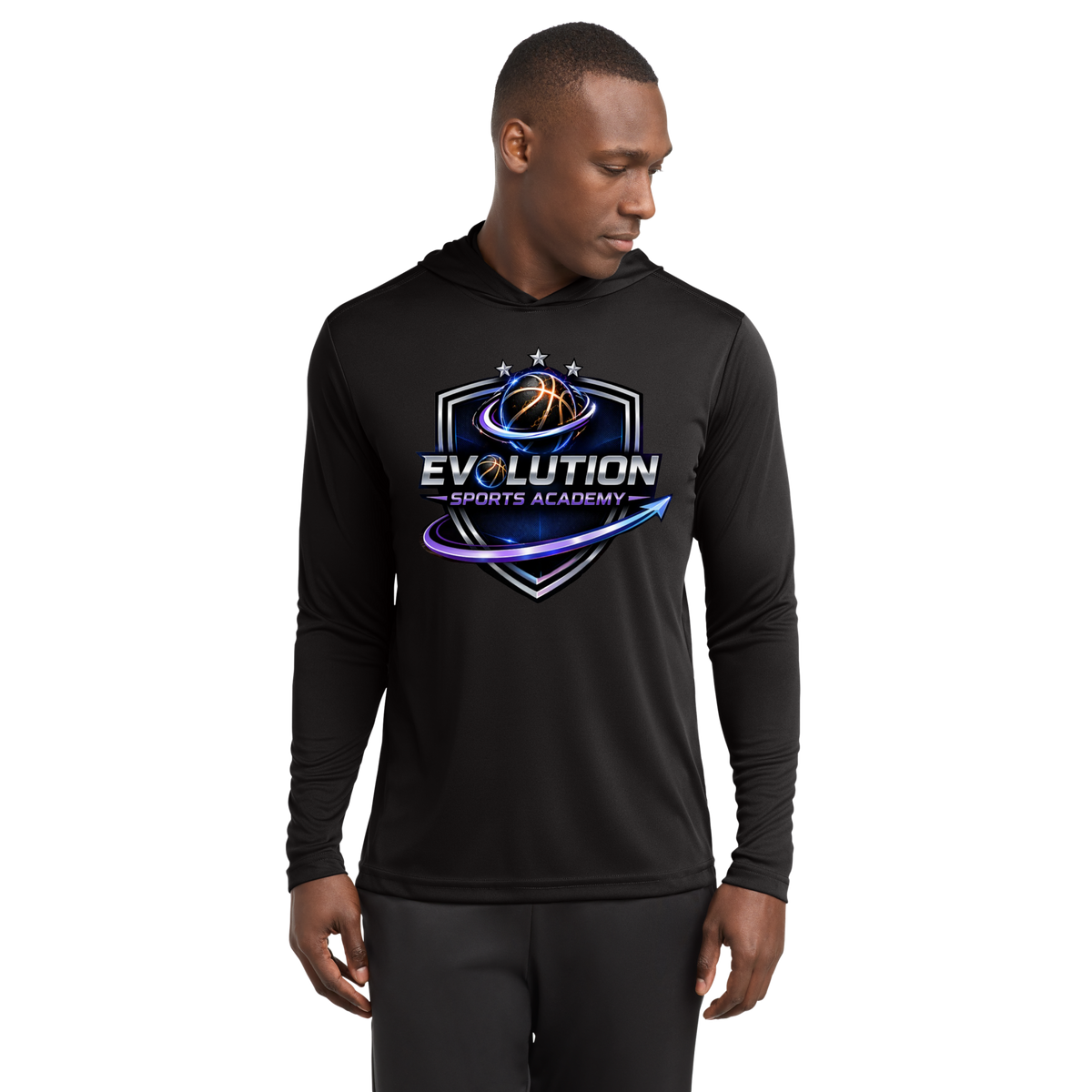 DRYFIT T-SHIRT WITH HOODIE
