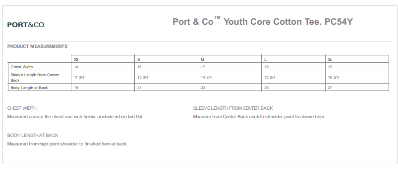 K-12 Spirit T-shirts